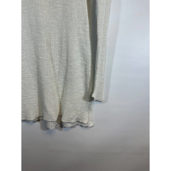 Eileen Fisher Organic Linen Cotton Blend Boat Neck Pullover Knit sz XS Tunic C15 - Picture 3 of 7
